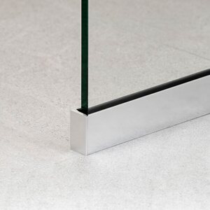 Vihtan Elegance 6 suihkuseinä kiinteällä lasilla