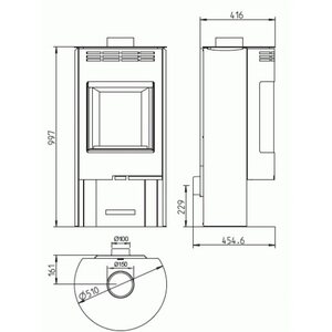 Valmistakka Zaragoza Hall 5kW harmaa