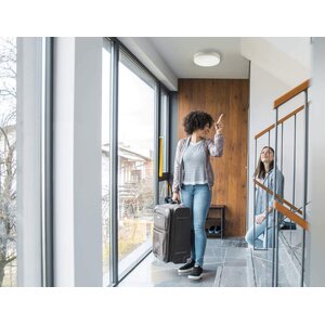 Ensto Yleisvalaisin Lumo IP44 LED 9W 830/840 PC BL