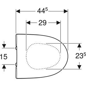 IDO Seven D 91542-01 SC/QR WC-istuinkansi valkoinen