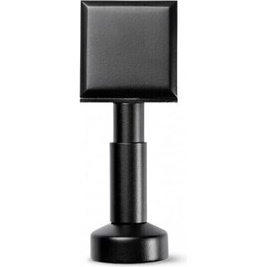 Vihtan Saunan lasiseinä 1 ovi + ylälasi + 2 sivulasia rst-jaloilla black glass