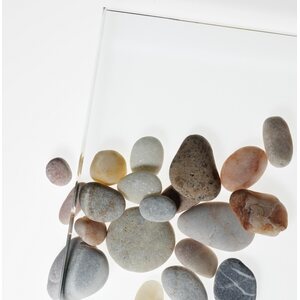 Vihtan Saunan lasiseinä 1 ovi + ylälasi + 2 sivulasia rst-jaloilla clear glass