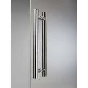 Vihtan Saunan lasiseinä 3 ovi + ylälasi + sivulasi rst-jaloilla grey glass