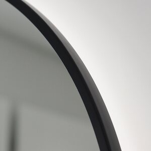 Muatoa valopeili hohto ø600mm led 19W musta