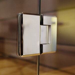 Vihtan Saunan lasiseinä 16 ovi + 2 puolilasia Bronze glass