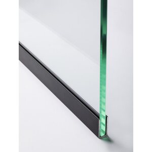 Vihtan Saunan lasiseinä 16 ovi + 2 puolilasia Bronze glass