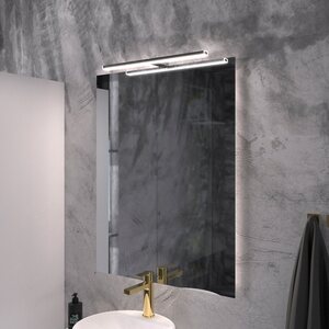 Kylpyhuonevalaisin AC-LED Esther S3 8W 500mm black IP44 (4000K)