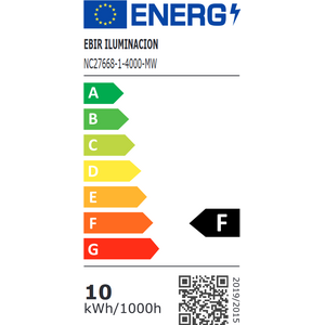 Kylpyhuonevalaisin AC-LED Esther S3 8W 500mm Chrome IP44 (4000K)