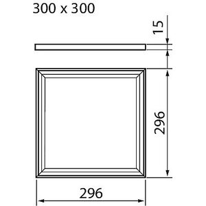 Airam Moduulivalaisin Plateia Q - 300x300mm IP40 9W/830 ACO