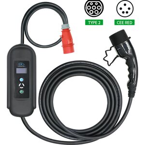 Motorwerk EV type 2 11kW 10m sähköauton latauslaite