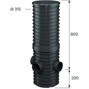 Uponor Salaojakaivo SOK 315mm 1m muovikannella