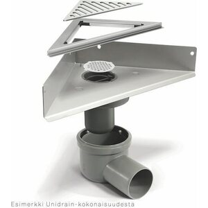 Unidrain Ritilä 2603 ClassicLine Anniversario 200mm kulma