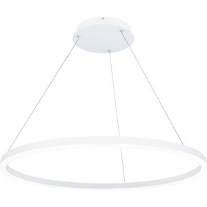 Grönlund Kattovalaisin Layer 1 LED, matta valkoinen, ø 80 cm