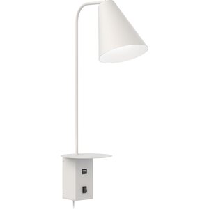 Valaisin Grönlund Vigo USB seinävalaisin valkoinen