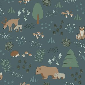 Esta Home Forest Friends non-woven tapetti 0,53 x 10,05m