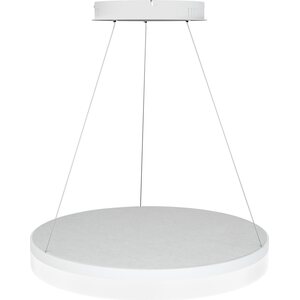 Valaisin Grönlund Kattovalaisin Acoustic Circulo Ø60cm LED 36W 3000K Luonnonvalkoinen