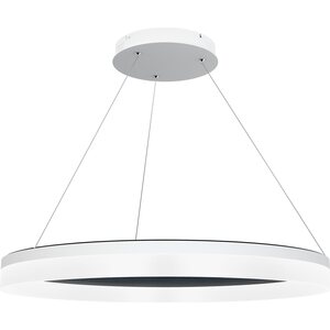 Valaisin Grönlund Kattovalaisin Acoustic Circulo Ø80cm LED 48W 3000K Musta