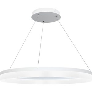 Valaisin Grönlund Kattovalaisin Acoustic Circulo Ø80cm LED 3000K Luonnonvalkoinen