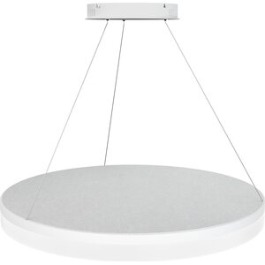 Valaisin Grönlund Kattovalaisin Acoustic Circulo Ø80cm LED 3000K Luonnonvalkoinen