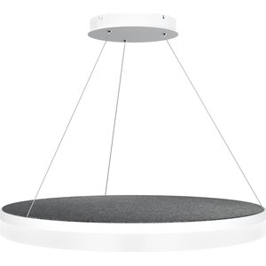 Valaisin Grönlund Acoustic Circulo 80-kattovalaisin 3000K Tummanharmaa