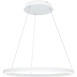 Valaisin Grönlund Kattovalaisin Layer 1 LED, matta valkoinen, ø 60 cm