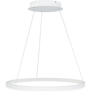 Valaisin Grönlund Kattovalaisin Layer 1 LED, matta valkoinen, ø 60 cm