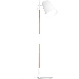 Valaisin Grönlund Finder lattiavalaisin varjostimella ↕ 155 cm valkoinen