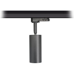 Valaisin Grönlund Mini Tube spot 10W 4000K 3-vaihekiskoadapterilla musta
