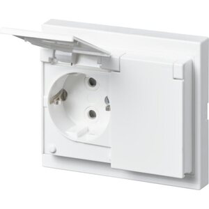 ABB Pistorasia Impressivo 2S/16A/IP44 UPJ HL valkoinen