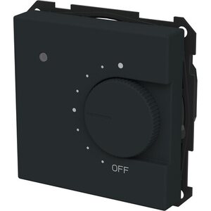 ABB BT yhdistelmätermostaatti lattia anturilla 230V / 50Hz / 16A / IP21 mattamusta