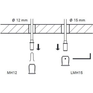 Saas Instruments Valokuituvalaisin Highline Sauna Basic 10W LED 6+1 DIM