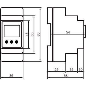 Themo Termostaatti T700DIN +5/+100 Wifi