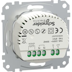 Schneider Electric Yhdistelmätermostaatti Wiser Exxact white