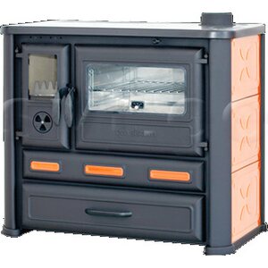 Puuliesi Alma orange Droit 8kW