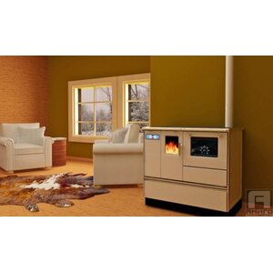 Keskuslämmitys pellettiliesi Alfa Term 20 white 20kW