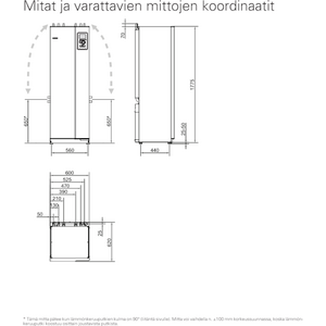 Nibe Maalämpöpumppu F1253 6 kW