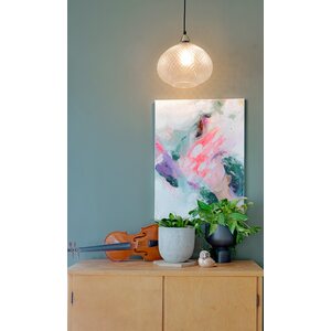 Sessak Lighting Laurel riippuvalaisin harjattu messinki E27 Max. 40W IP20