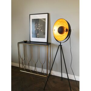 Sessak Lighting Lattiavalaisin Captain Mini musta kulta