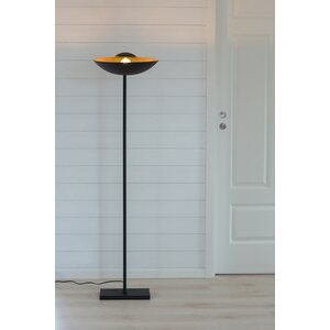 Sessak Lighting Lattiavalaisin Captain musta kulta