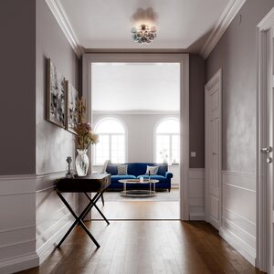 Sessak Lighting Gross 30 plafondi amber