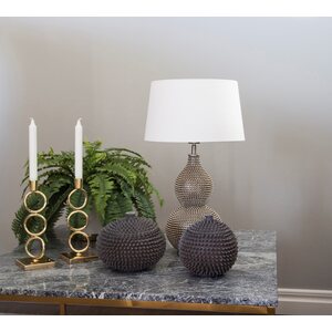 Sessak Lighting Lofty pöytävalaisin antiikinhopea E27 Max. 40W IP20