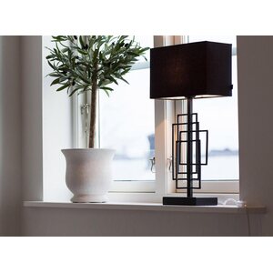 Sessak Lighting Paragon 69 pöytävalaisin mattamusta E27 Max. 40W IP20