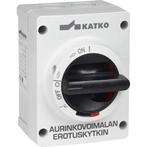 Katko IsoSafe turvakytkin väännin KUM 325 3X25A 400V 11kW aurinkovoimaloille