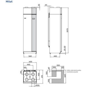 Nibe POISTOILMALÄMPÖPUMPPU NIBE F470 RST