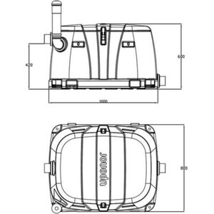Uponor Harmaavesisuodatin Uponor Kesämökki