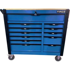Timco Timco 12ltk 275-osainen työkaluvaunu työkaluilla ja puutasolla