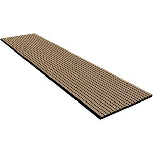 Evella Slim Line tammi puuviilupintainen akustiikkalevy 2650 x 594 mm