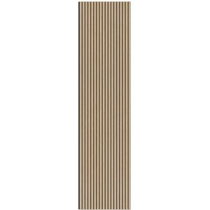 Evella Slim Line vaalea tammi puuviilupintainen akustiikkalevy 2650 x 594 mm