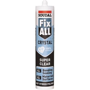 Soudal Liimamassa Fix All Classic kristallinkirkas 290 ml
