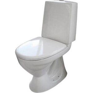 WC-istuin S-lukko piiloviemäri 3/6L huuhtelu liimattava